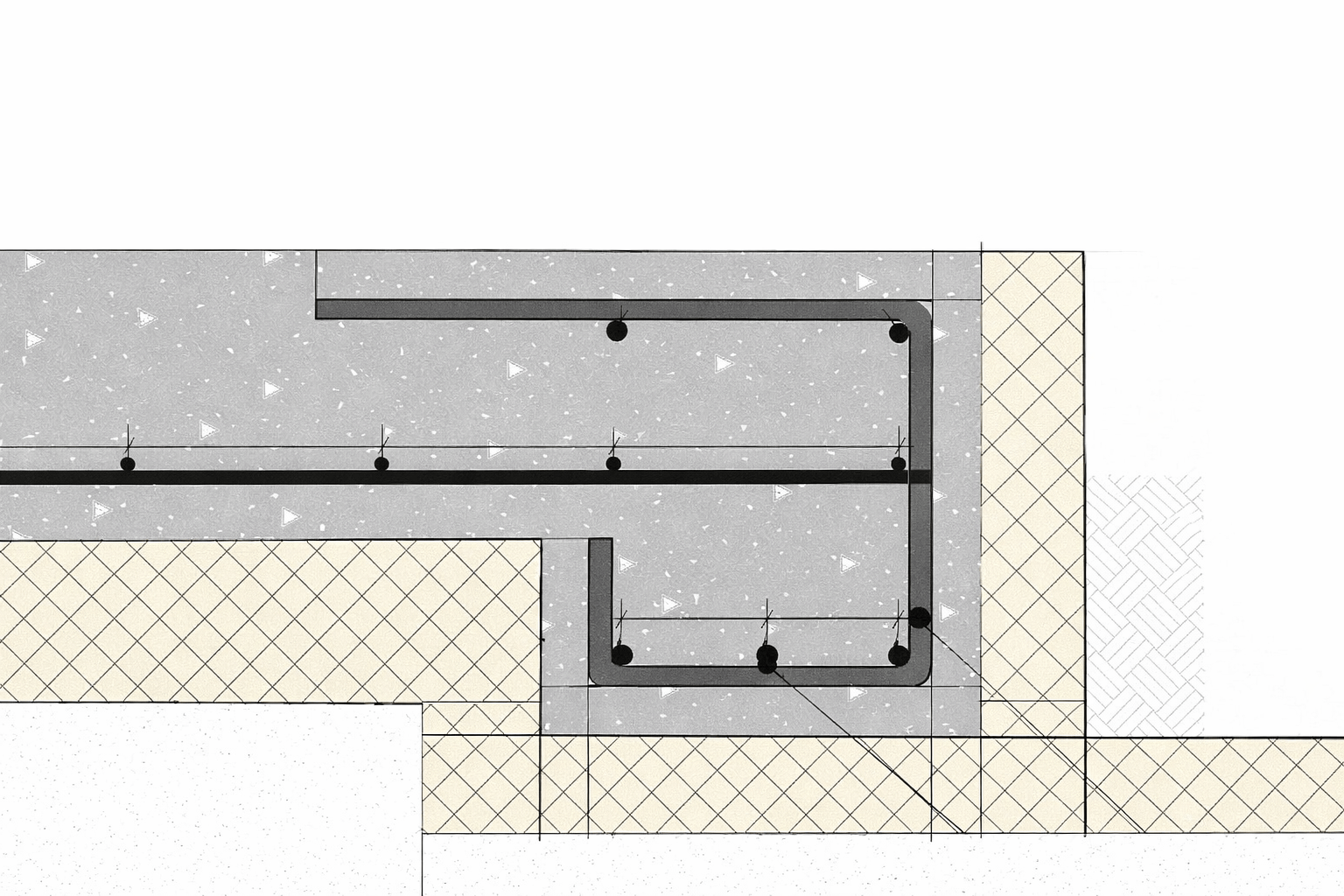 Vieglā konstrukcija stiegrojums